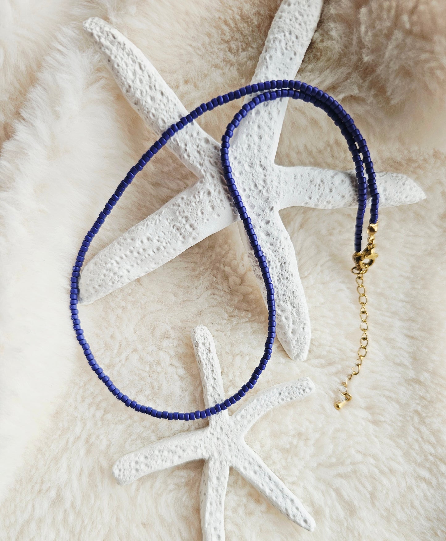 COLLIER court | bleu marine