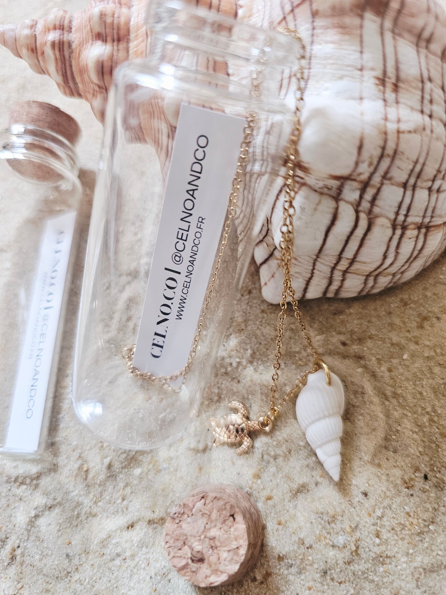 COLLIER BOTTLE | tortue