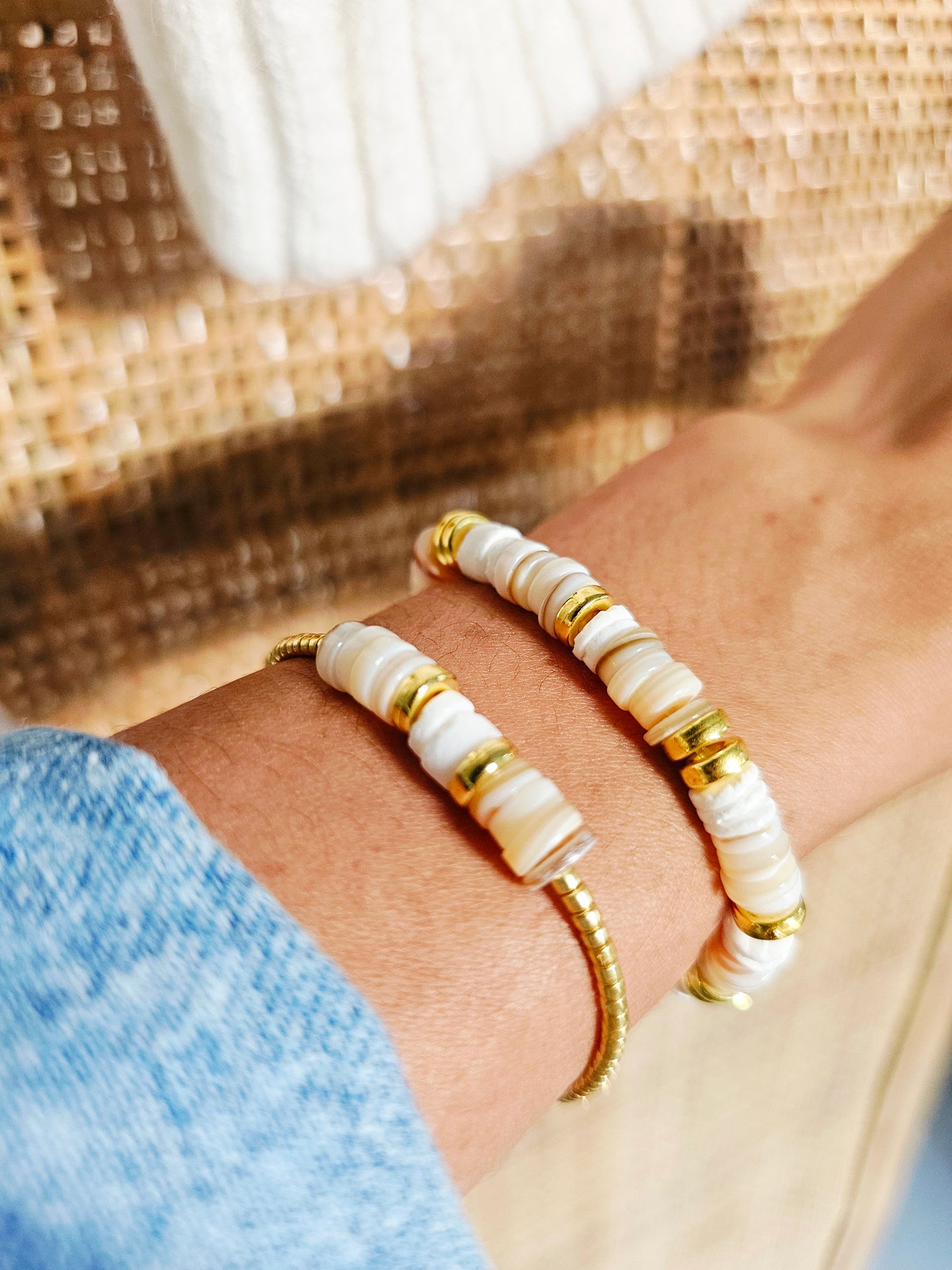 BRACELET | plage dorée
