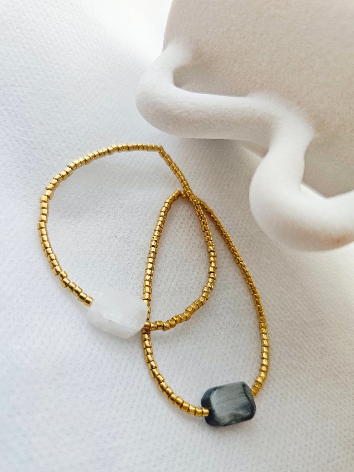 BRACELET | quartz blanc