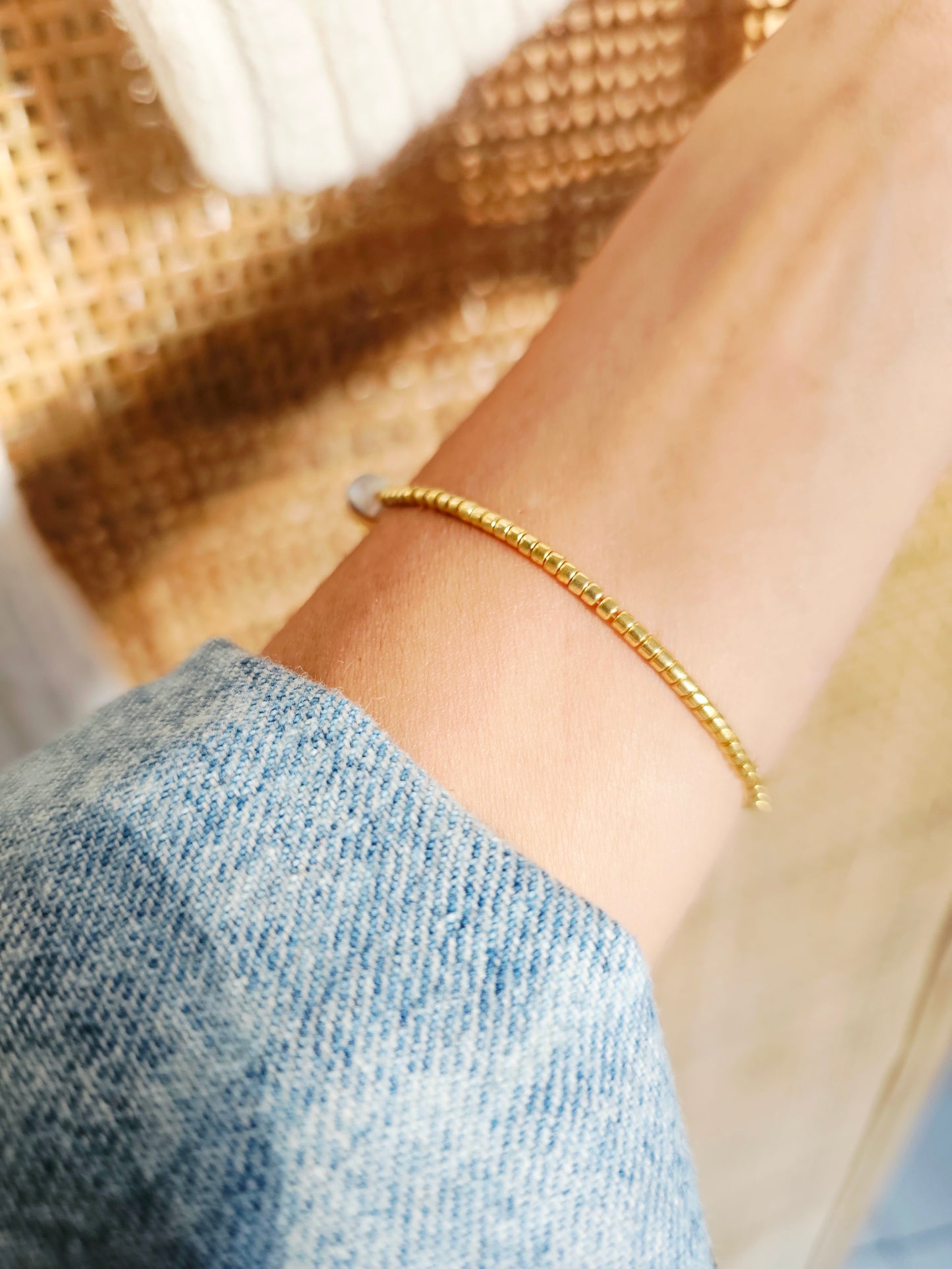 BRACELET | plage dorée