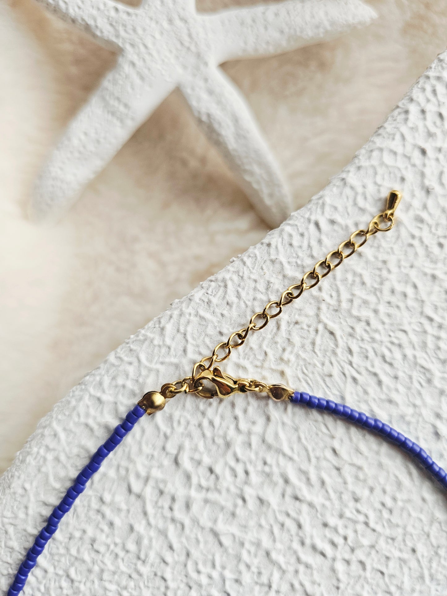 COLLIER court | bleu marine