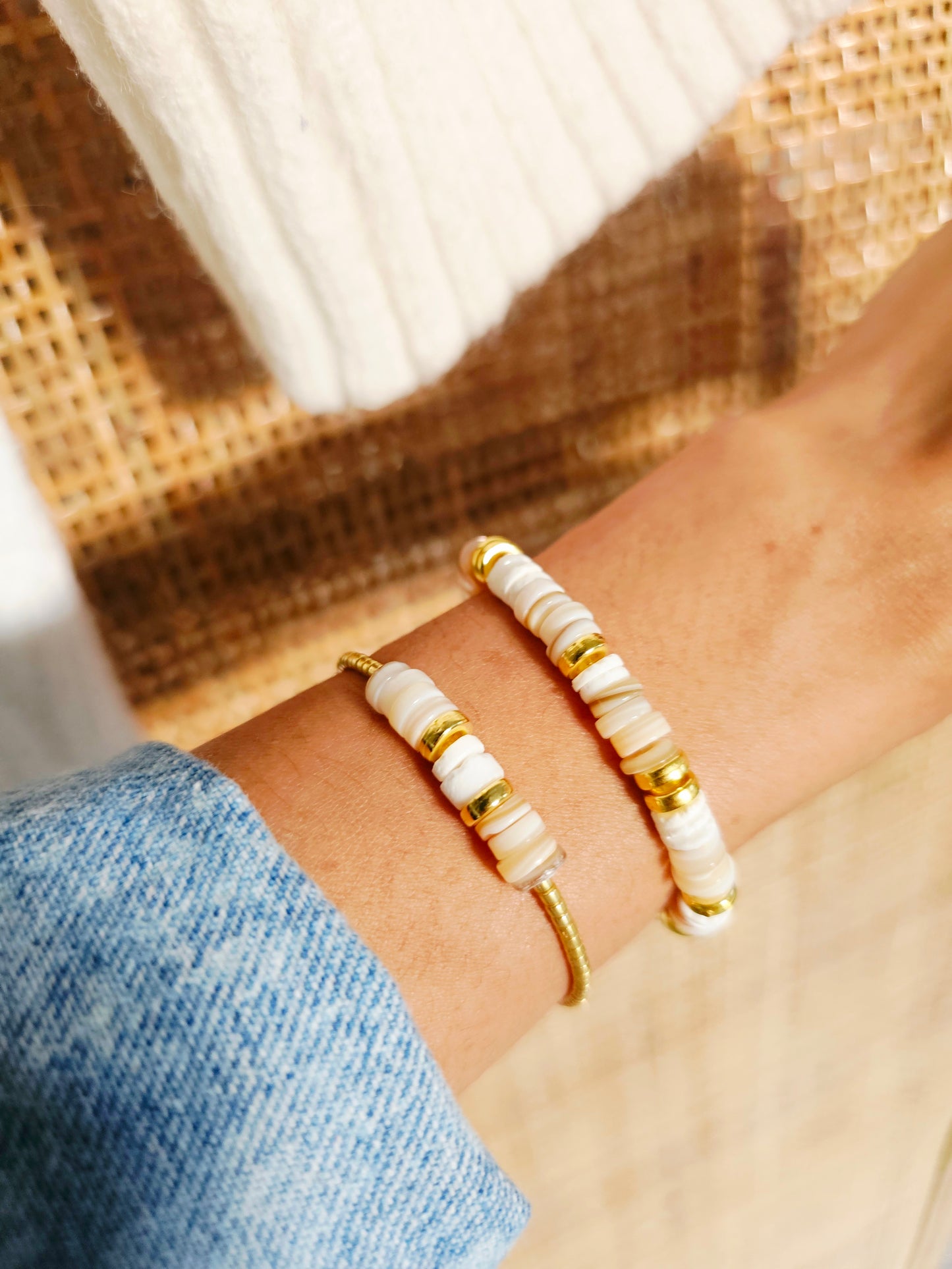 BRACELET | plage dorée