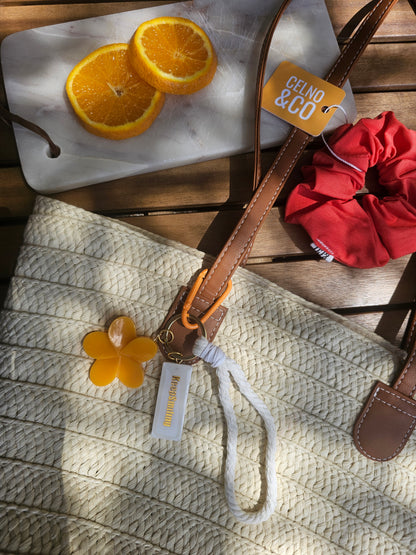 PORTE-CLEFS réversible | ORANGE
