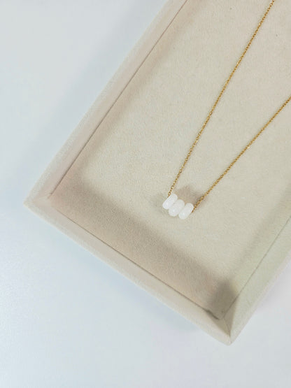 COLLIER | jade blanche