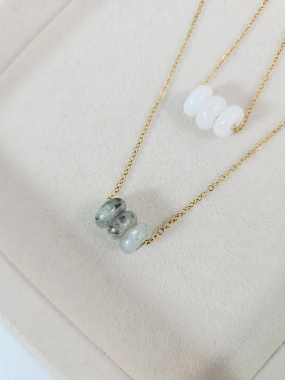 COLLIER | jade blanche