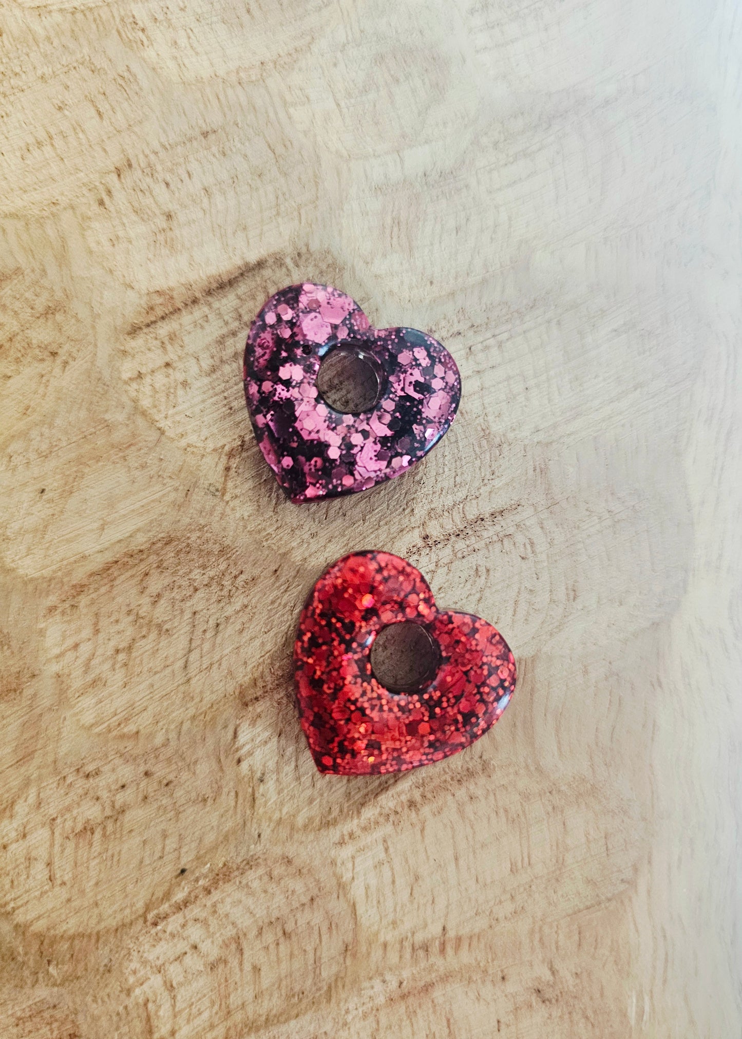 Cœurs | modèle 2 (paillettes)