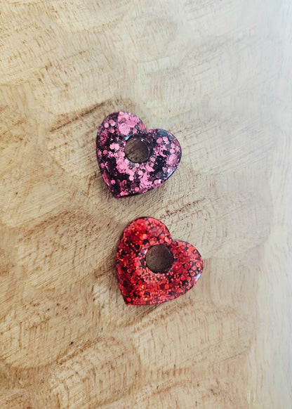 Cœurs | modèle 2 (paillettes)