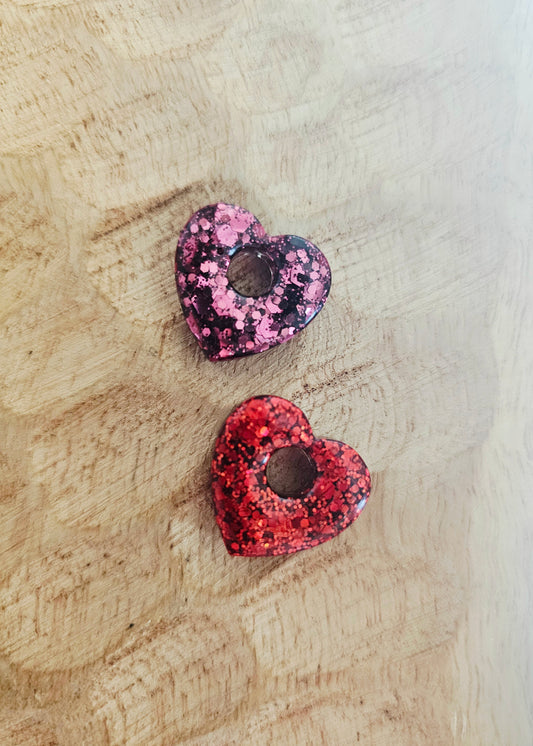 Cœurs | modèle 2 (paillettes)