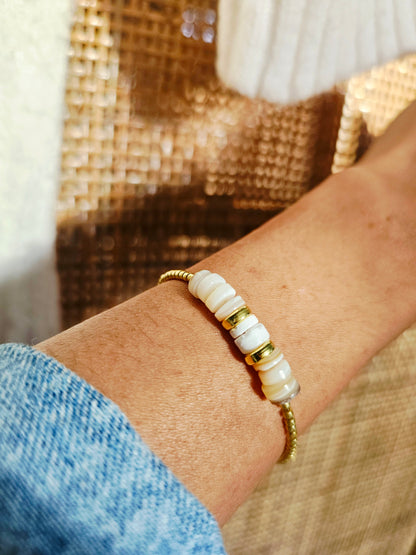 BRACELET | plage dorée