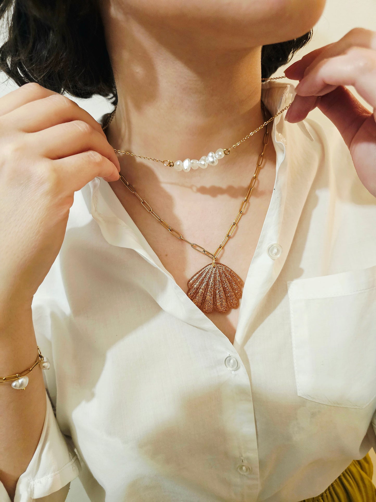 Collier | Nonza (disponible en 2 couleurs)