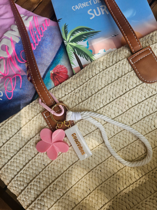 PORTE-CLEFS réversible | ROSE
