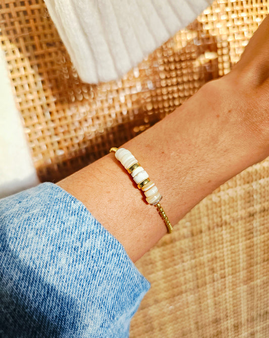 BRACELET | plage dorée