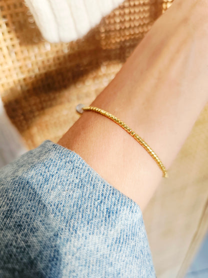 BRACELET | plage dorée