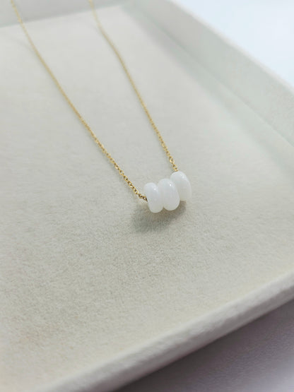 COLLIER | jade blanche