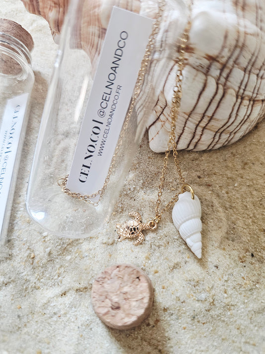 COLLIER BOTTLE | tortue