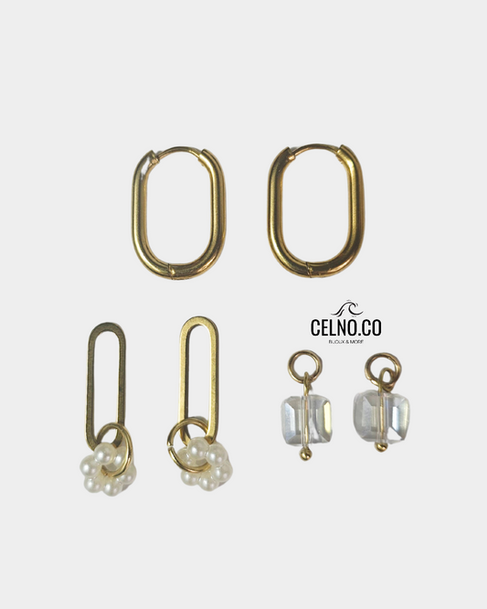 Créoles modulables | Diamonds